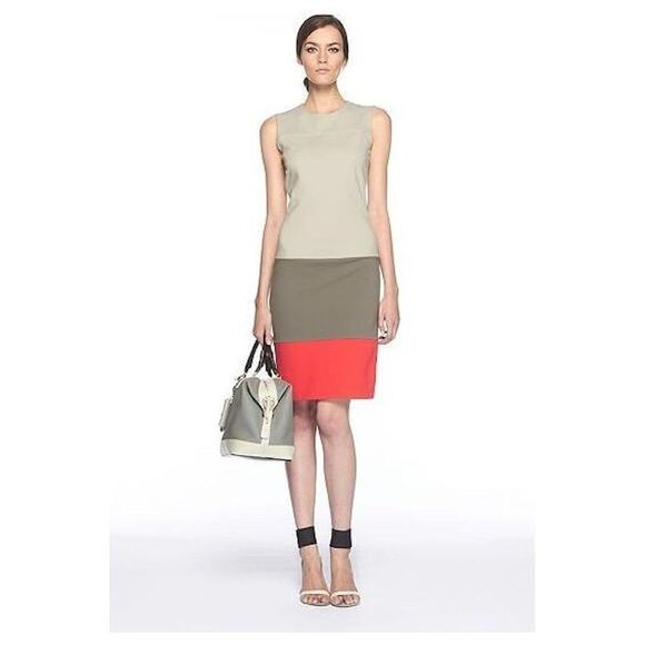 Diane Von Furstenberg Dresses & Skirts - EEUC Diane von Furstenberg Sharby Colorblock Sheath Dress Size 0